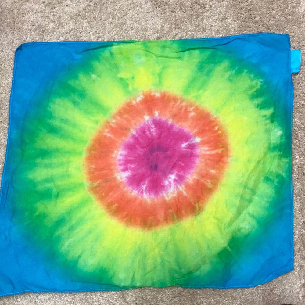 Tie Dye Bullseye Bandana